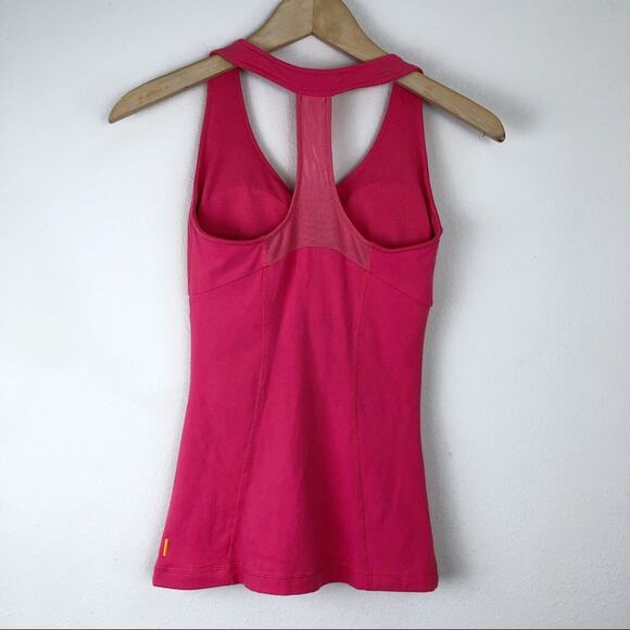 LUCY Ruched Racerback Tank Top XS - Picture 4 of 6